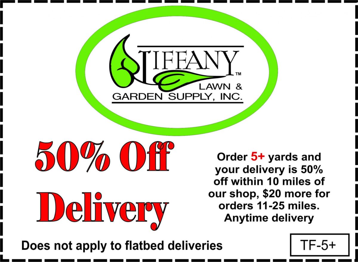 Coupons Tiffany Lawn Garden Supply